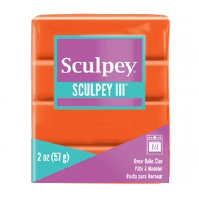 SCULPEY III POLİMER KİL PORTAKAL RENGİ 57GR S-3021634