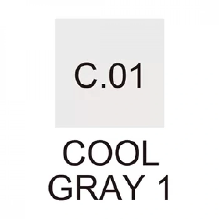 ZIG KURECOLOR TWIN S KC-3000 C01 COOL GRAY 1