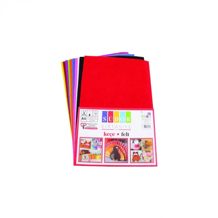 SÜDOR KEÇE 50X70 CM 10 RENK 180 G SK38