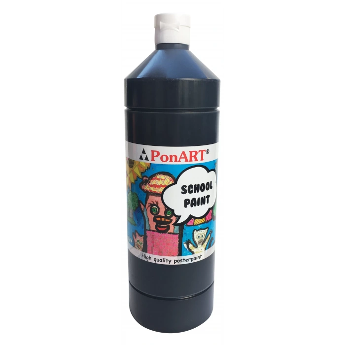 PONART SCHOOL PAİNT 250ML SİYAH PSP250-2260