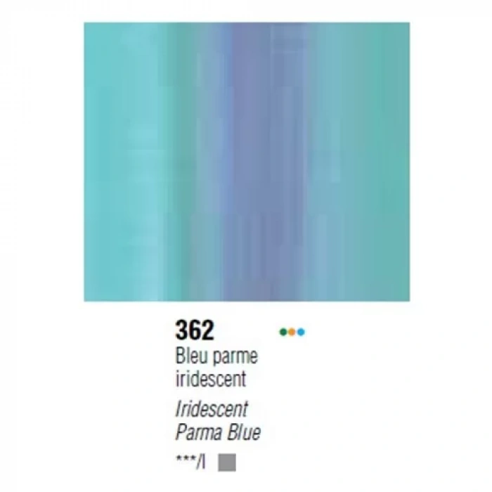 PEBEO 37 ML HUILE FINE XL YAĞLI BOYA Iridescent  Blue Parma