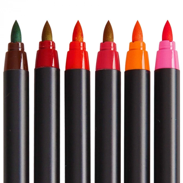 EDDİNG PORSELEN KALEMI 6LI SET- STANDART RENKLER (E-4200)