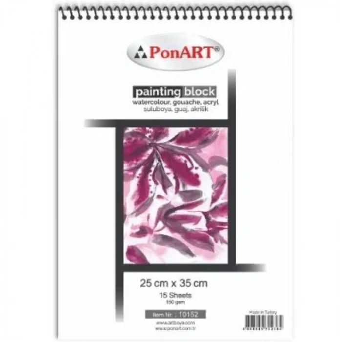 PONART PAİNTİNG BLOK 150 RG 25X35CMM 15 YAPRAK PHM-10-152