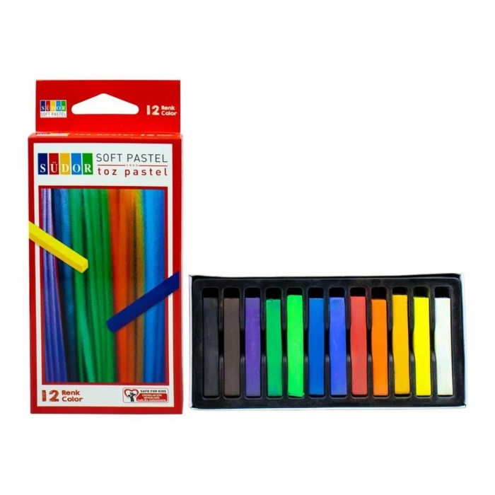 SÜDOR TOZ PASTEL 12 RENK BS97