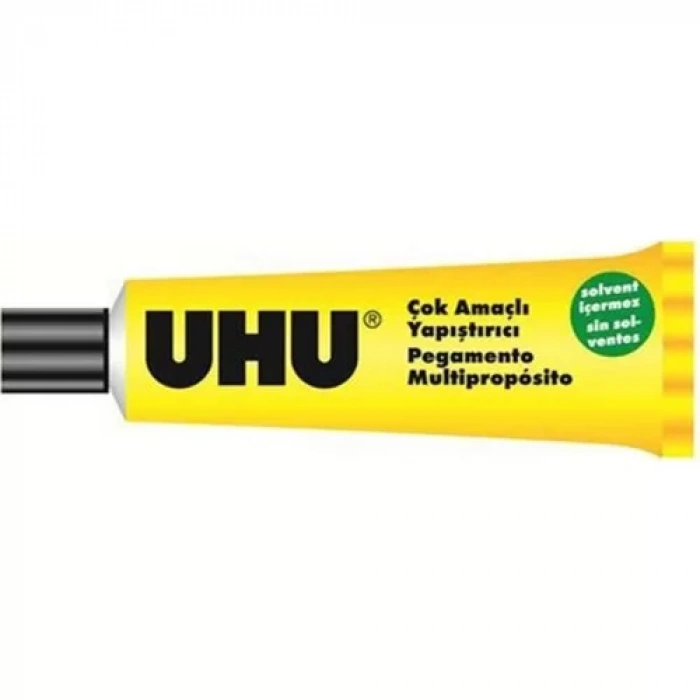 UHU YAPIŞTIRICI ÇOK AMAÇLI 60 ML (NO.6) - (SOLVENT İÇERMEZ) UHU38060
