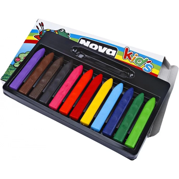 NOVA COLOR MUM BOYA JUMBO 12 Lİ NC-2124