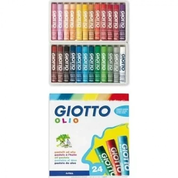GİOTTO OLİO YAĞLI PASTEL (SİLİNDİR) 24LÜ KUTU 293100