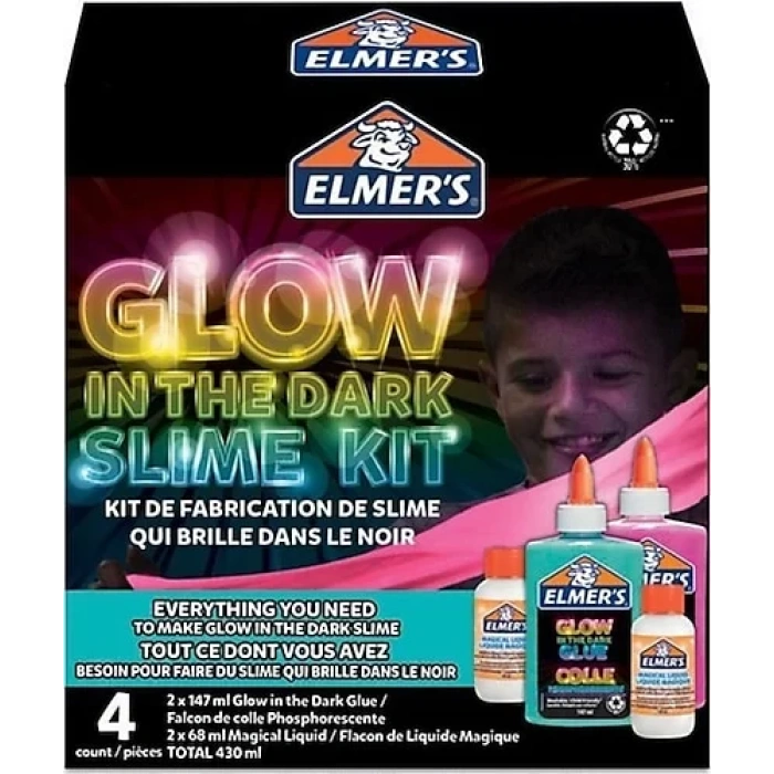 ELMERS SLİME KİT KARANLIKTA PARLAYAN 2162080