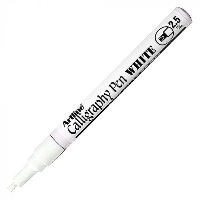 ARTLİNE 993 WHİTE CALLİGRAPHY METALLİC MARKER LV-A-EK-993XF WHITE