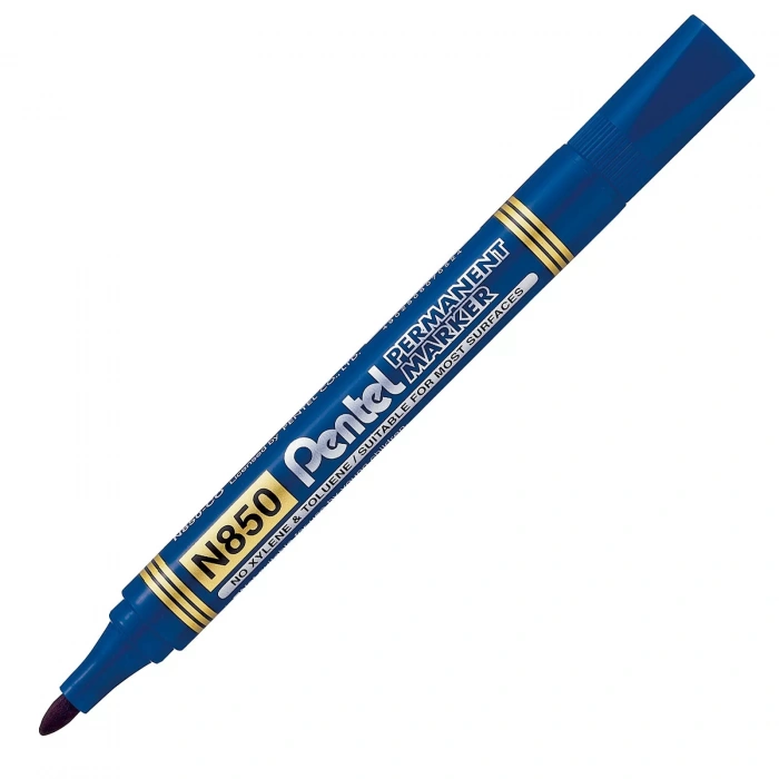 PENTEL PERMANENT MARKÖR YUVARLAK UÇ MAVİ Y N850-C