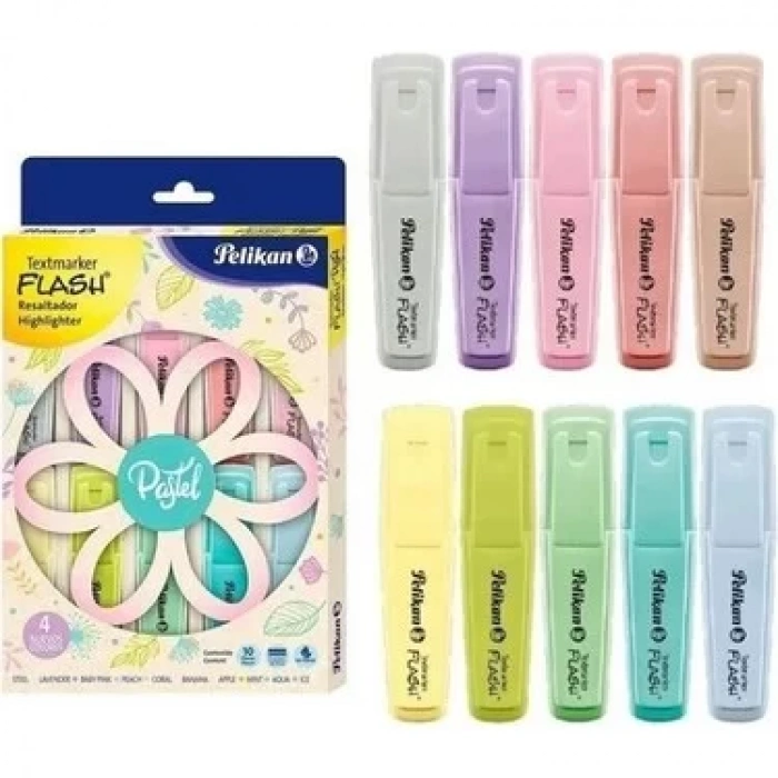 PELİKAN FOSFORLU KALEM PASTEL 10LU PL60078803FK10