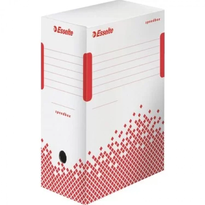ESSELTE SPEEDBOX ARŞİV KUTUSU  150MM BEYAZ-KIRMIZI 623909