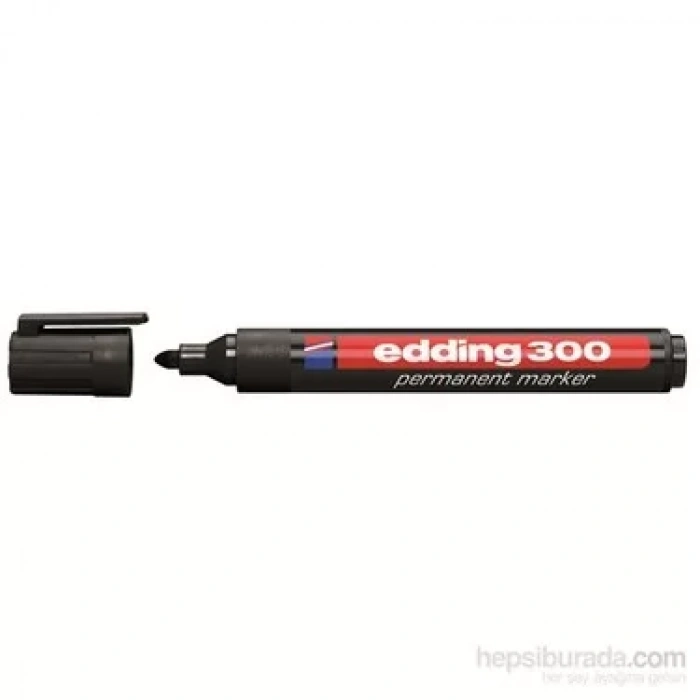 EDDİNG PERMANENT MARKÖR SİYAH (E-300)