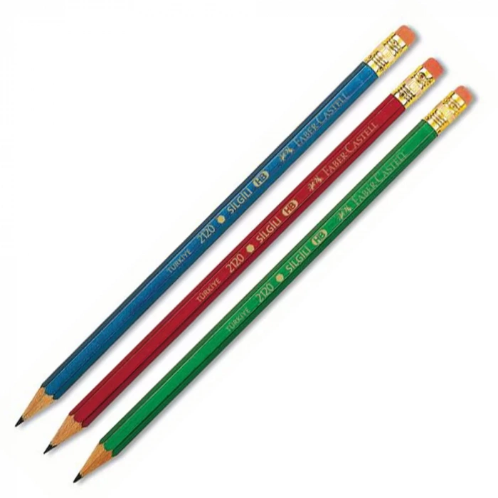FABER-CASTELL 2120 KÖSELİ SİLGİLİ K. KALEM 212000