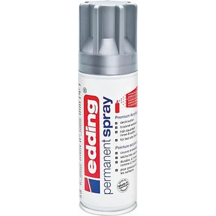 EDDİNG PERMANENT AKRILIK SPRAY SILVER MAT 923 (E-5200)