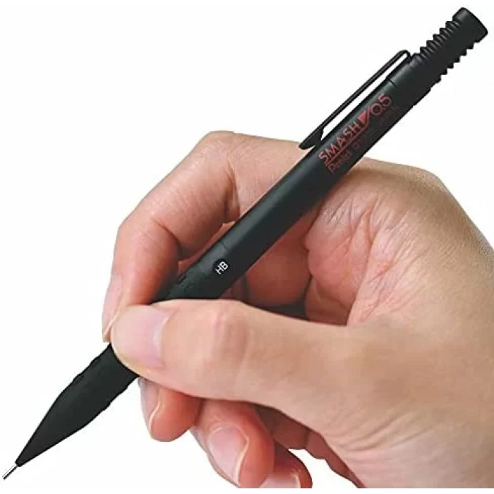 PENTEL 0.5 MM MAT SİYAH GÖVDE TEKNİK ÇİZİM VE YAZI VERSATİLİ SİYAH Y Q1005