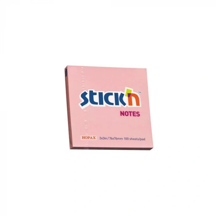 POSTİT STICKN 76X76 PASTEL PEMBE 100YP