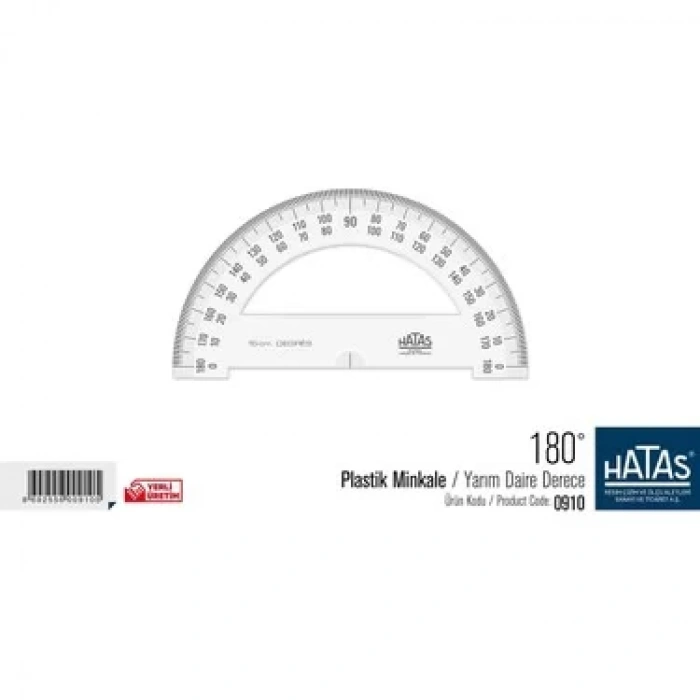 HATAS 0910 PLASTİK MİNKALE Y. DAİRE 15 cm.