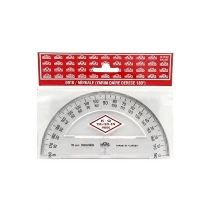 HATAS 0910 PLASTİK MİNKALE Y. DAİRE 15 cm.