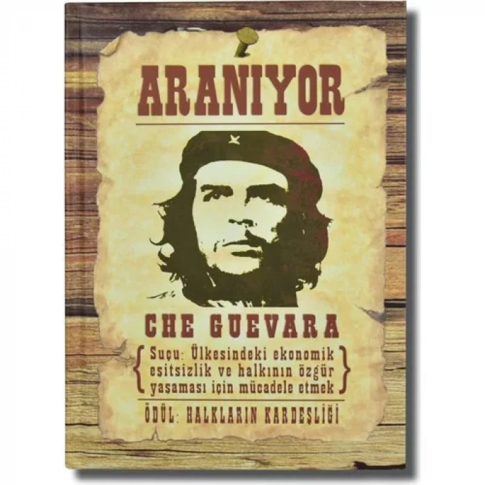 DEFFTER ARANIYOR / CHE GUEVARA 14*20 SERT KAPAK 96