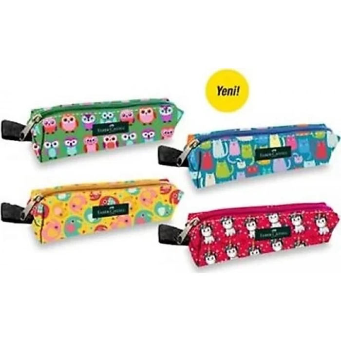 FABER-CASTELL SLİM ANİMAL KALEM ÇANTASI 000044