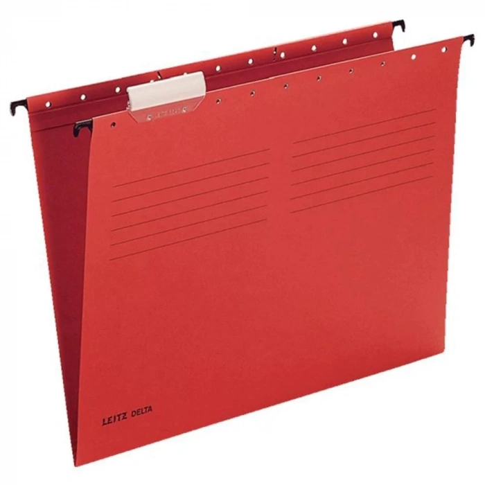 LEİTZ DELTA ASKILI DOSYA TELSİZ KIRMIZI 65150025