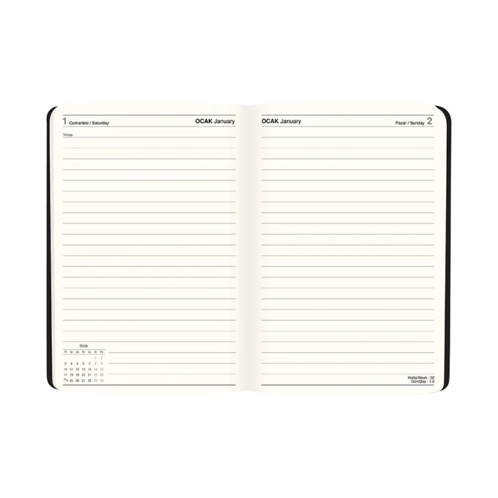 KESKİN COLOR AJANDA 14x20 GÜNLÜK PRONOT POWDER PİNK 830410