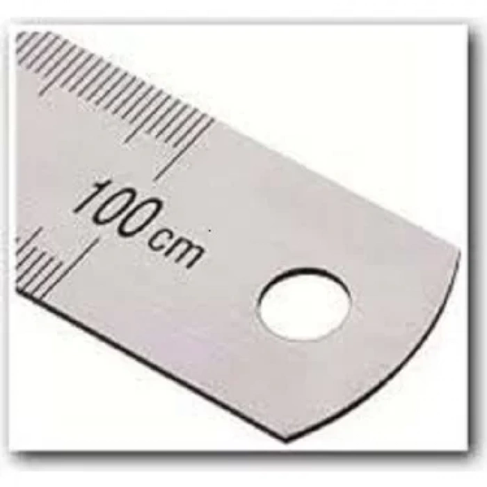 KRAF ÇELİK CETVEL 100 CM INCH ÖLÇÜLÜ 500G