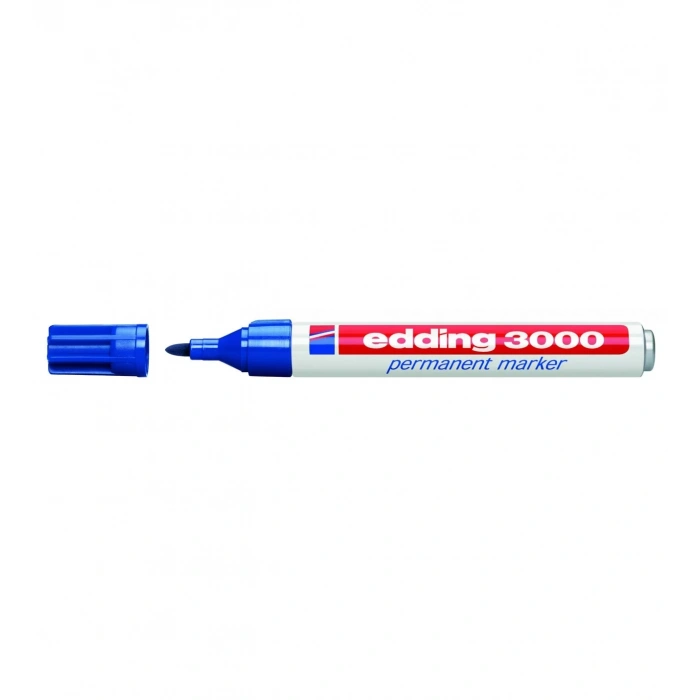 EDDİNG PERMANENT MARKOR MAVI (E-3000)