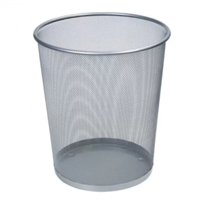 CASSA FİLE ÇÖP SEPETİ 10 LT. GÜMÜŞ 8940