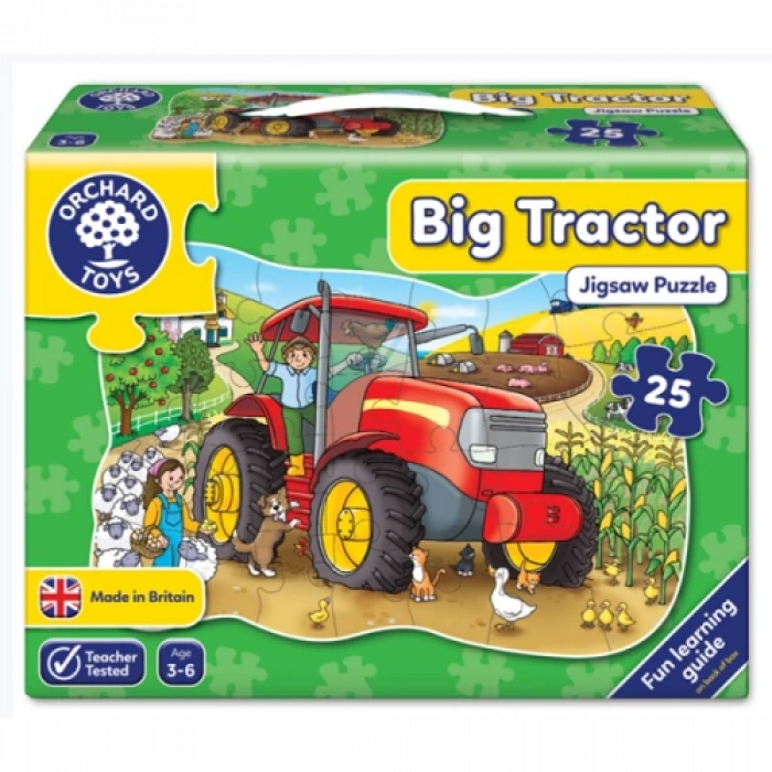 ORCHARD BIG TRACTOR PUZZLE 3 - 6 YAŞ ORC224
