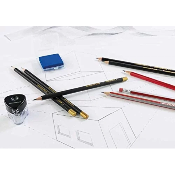 EF HAMUR SİLGİ PLASTİK KUTUDA MAVİ 585428