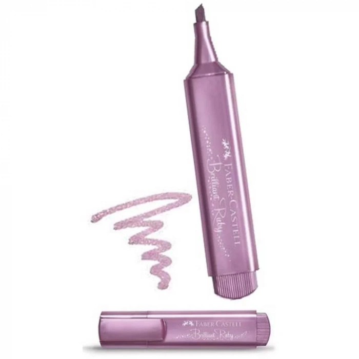 FABER-CASTELL 1546 FOSFORLU KALEM METALİK YAKUT