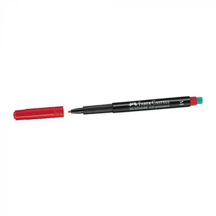 FABER-CASTELL MULTİMARK PERMANENT (M) KIRMIZI 1525