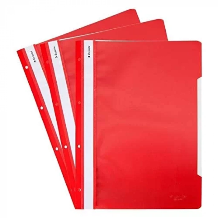ESSELTE TELLİ DOSYA 50Lİ KIRMIZI 41991520