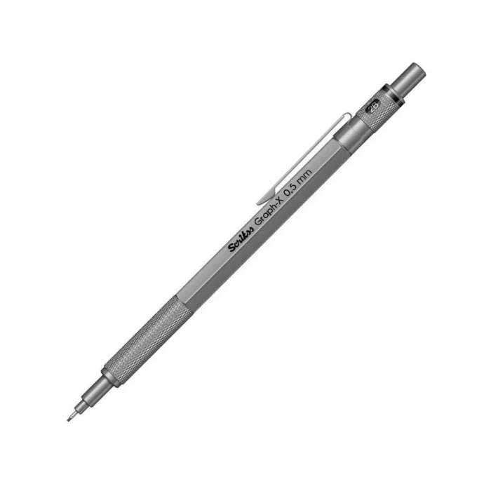 SCRİKSS GRAPH-X VERSATİL 0.5 MM KURŞUN GRİ ŞEFFAF AMB. T00STCC5GRX12A