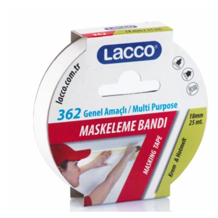 LACCO MASKELEME BANDI 18MMx25M. 362