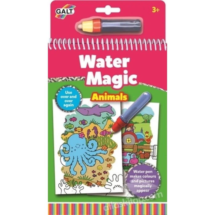 GALT WATER MAGİC SİHİRLİ KİTAP ANİMALS 3 YAŞ+ A3079H