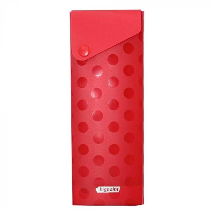 BİGPOİNT KUTU KALEMLİK KIRMIZI BP247-25