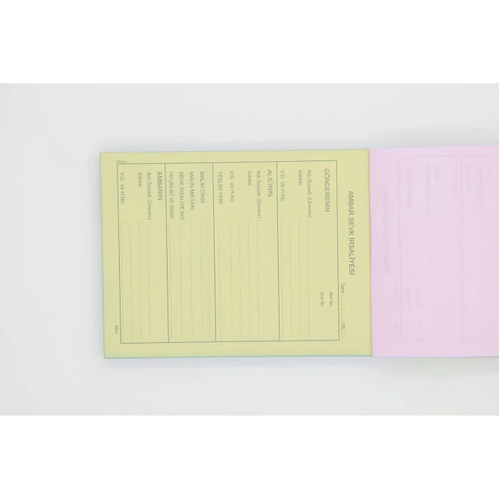 BAYINDIR AMBAR SEVK İRSALİYESİ BME0610