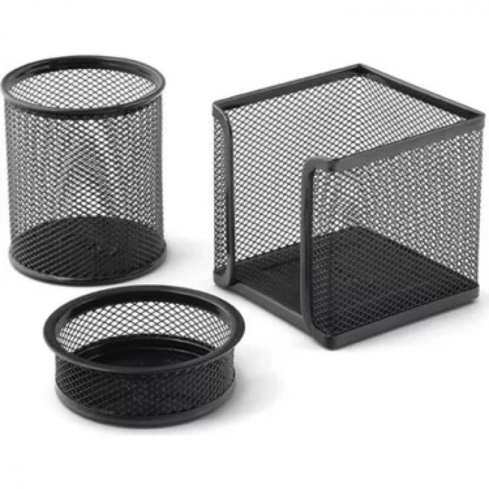 BİGPOİNT METAL PERFORE 3LÜ SET SİYAH BP403-95