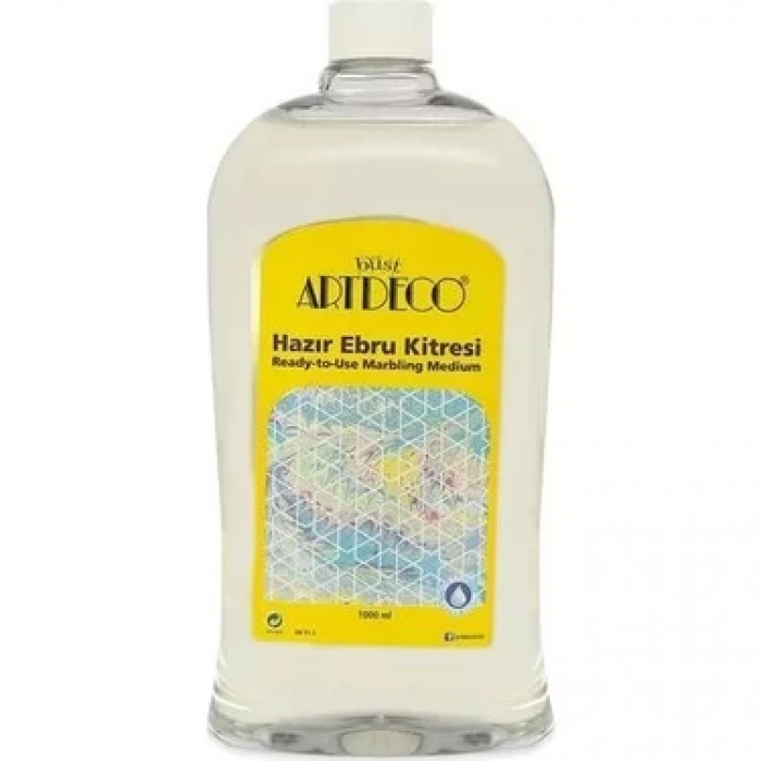 ARTDECO HAZIR EBRU KİTRESİ SIVI 1LT LV-Y-015M-1000