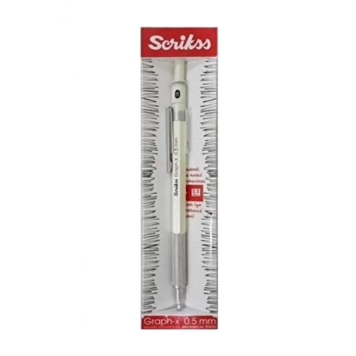 SCRİKSS GRAPH-X VERSATİL 0.5 MM MAT BEYAZ ŞEFFAF AMB. T00STCC5GRX20A
