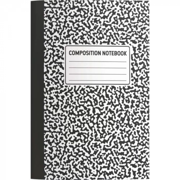DEFFTER KOMPOZİSYON DEFTERİ A4 SİYAH - ÇİZGİLİ A4 250 GR. KARTON KAPK 70