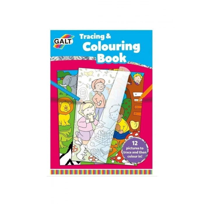 GALT TRACİNG&COLOURİNG BOOK 5 YAŞ+ 1004834