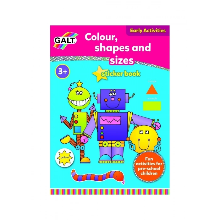 GALT COLOUR SHAPES AND SİZES 3 YAŞ+ L3124F
