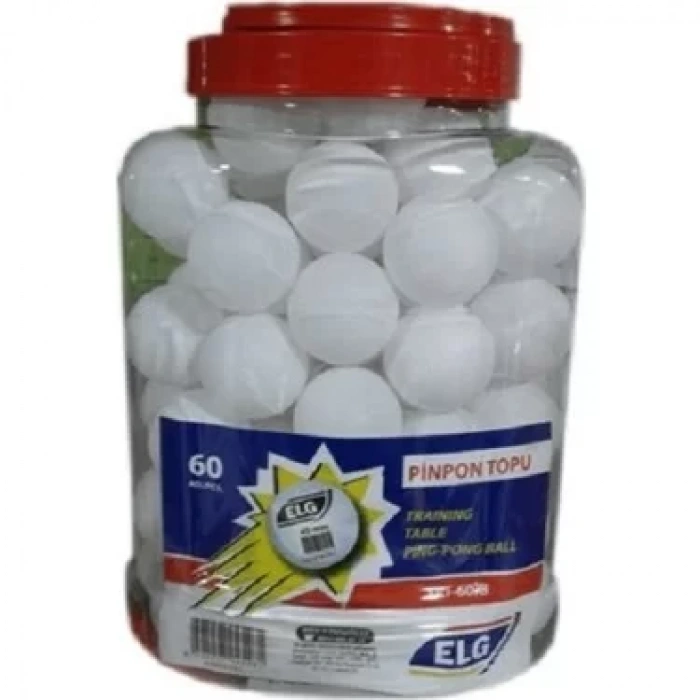 RUBENİS ELG BEYAZ PİNPON TOPU 00.SP-EPT 60LI B