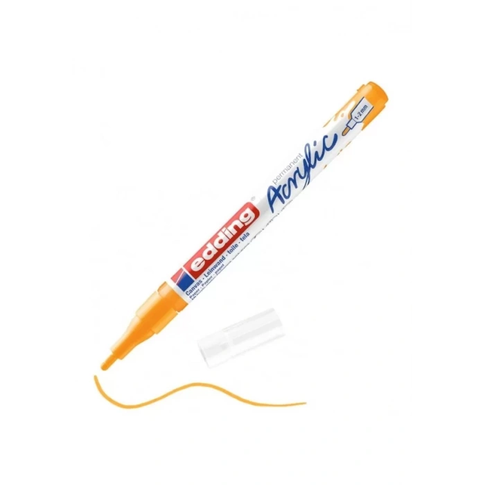 EDDİNG İNCE UÇLU AKRİLİK MARKÖR GÜNEŞ SARISI ED5300906