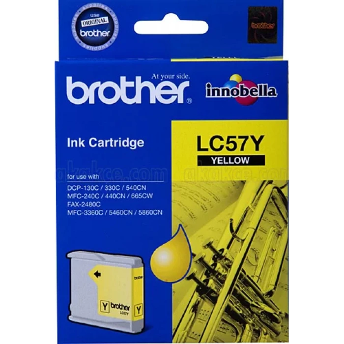 BROTHER LC57Y FAKS KARTUSU SARI