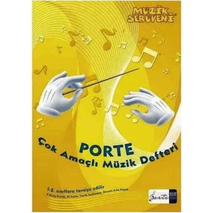 MUZIK DEFTERI COK AMACLI 1-4 PORTE